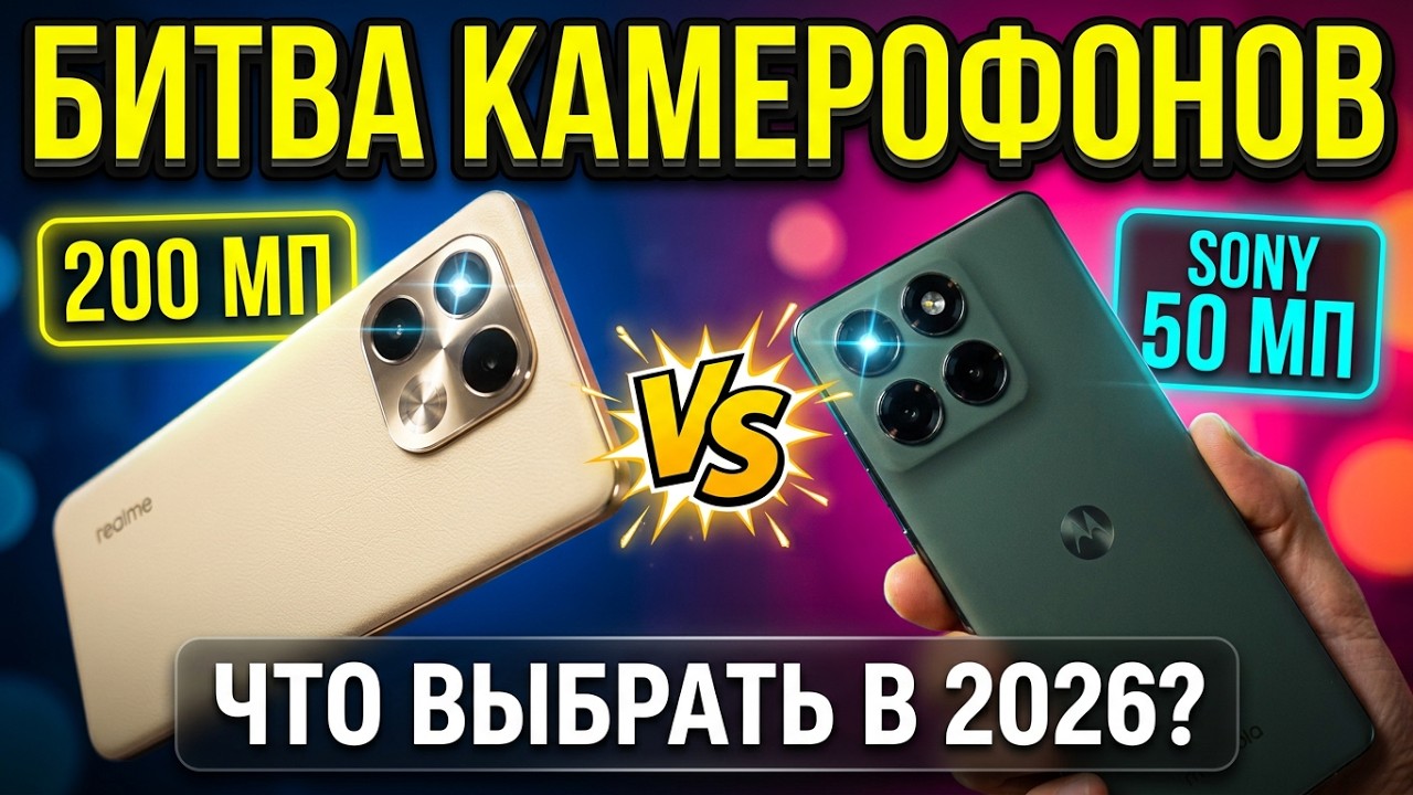 СРАВНЕНИЕ REALME 16 PRO+ И MOTOROLA EDGE 60 PRO | КАМЕРОФОНЫ СРЕДНЕГО УРОВНЯ