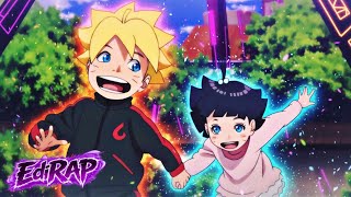 Rap do Boruto & Himawari (Boruto Two Blue Vortex) - Nosso Laço | EdiRap