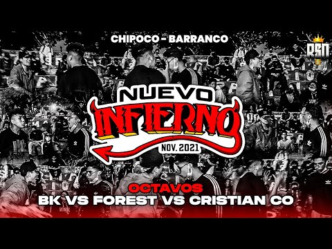 BK VS FORE VS CRISTIAN CO (OCTAVOS) // FECHA #5 NUEVO INFIERNO X RAPSODIA