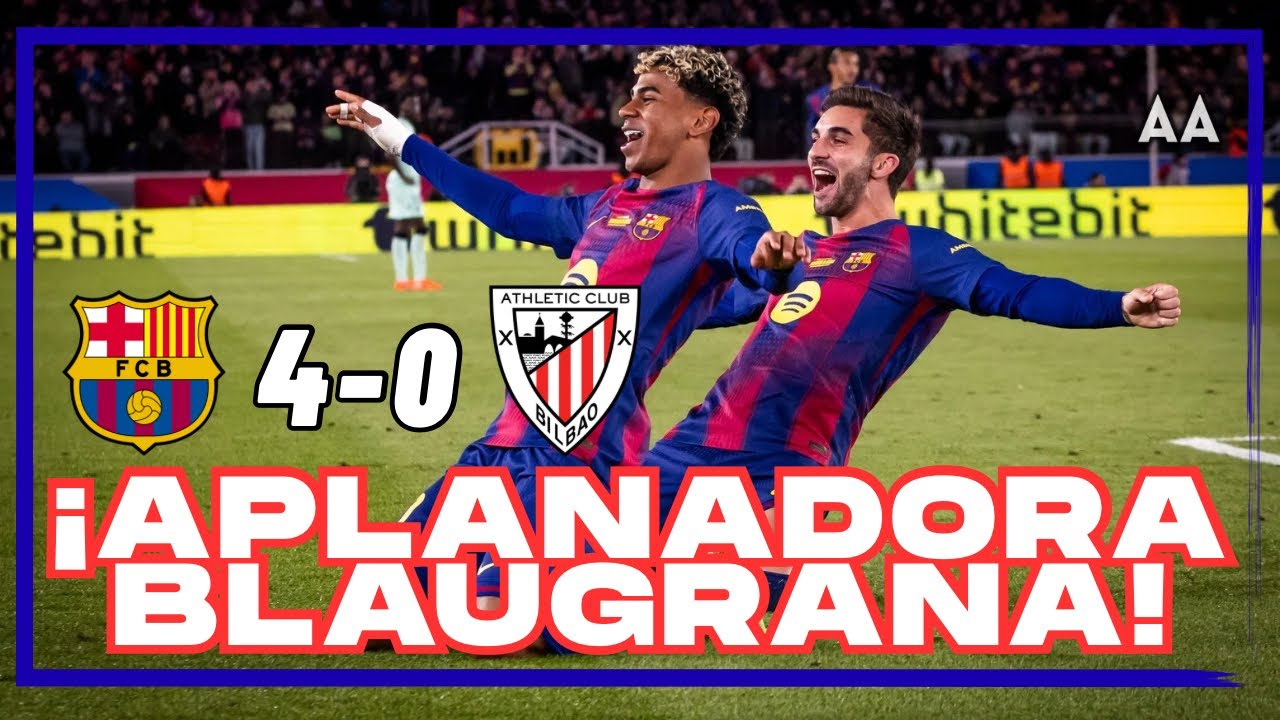 ¡ENORME regreso del Barcelona al Camp Nou! Le pasaron por encima al Athletic
