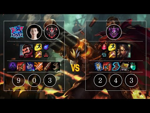 LNG Xx Graves vs Nidalee Jungle - KR GrandMaster Patch 10.10
