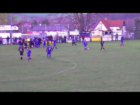 Foulspiel bei Blau-Weiß Farnstädt gegen 1. FC Weißenfels im November 2015