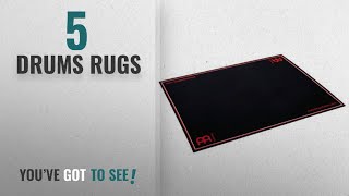 Video thumbnail for Top 10 Drums Rugs [2018]: Meinl Cymbals MDR-BK Drum Rug, Black by Musical Instruments