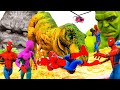 khủng long bạo chúa Đại chiến siêu anh hùng giải cứu siêu nhân nhện spiderman vs dinosaur jurassic