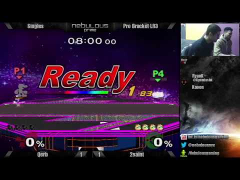 Nebs Prime Melee #63, Monthly Edition!: Singles - Pro Bracket LR3: Qerb vs. 2saint