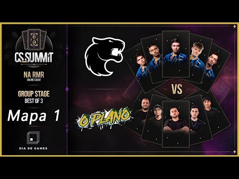 CLÁSSICO - O PLANO vs FURIA (Mapa 1 - Vertigo) - MD3 - CLOSED QUALIFIER CS SUMMIT 8