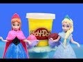 FROZEN Elsa Play-Doh SNOW CONES with Disney ...