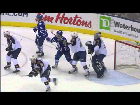 Thrashers @ Maple Leafs - The Highlights - 110207