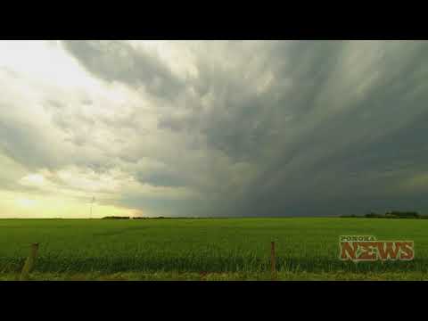 Time lapse of Storm Clouds over Ponoka 2017