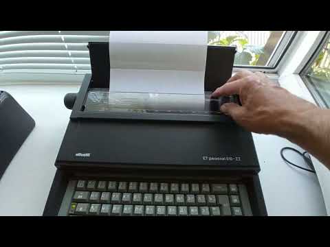 Печатная машинка Olivetti ET personal 510-II (для Avito)