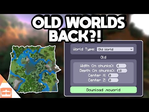 ForgeLogical - How to Make OLD SMALL Worlds on Minecraft Bedrock