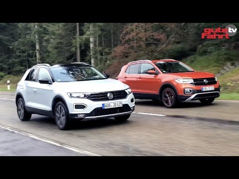 Comparison: VW T-Roc vs. T-Cross (2019)