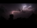 Violent Thunderstorm Over London, England 
