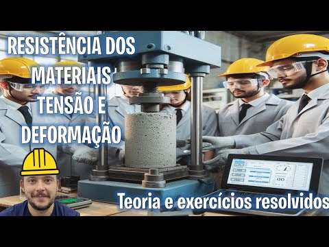 Tensão e deformação, Lei de Hooke - Resistência dos materiais 🏗