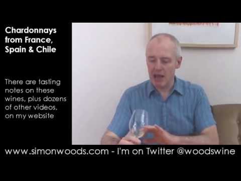 Wine Tasting with Simon Woods: Chardonnays from Jura (France), Spain & Chile