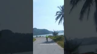 Cycling North Vietnam Cat Ba Island #shorts