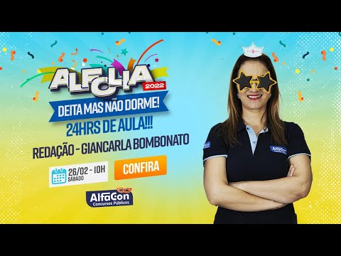 ALFOLIA 2022 - Aula de Redação - AlfaCon