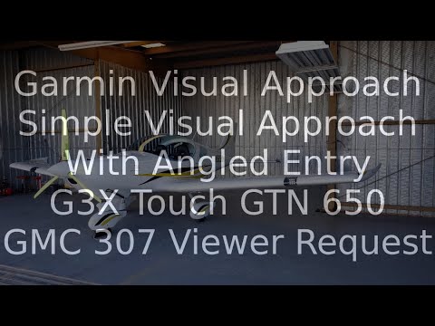 Viewer Request - Simple Angled Garmin Visual Approach