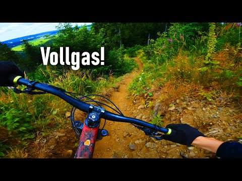 Ride & Talk | Vollgas auf der schwarzen Strecke "Daniela" im Trailpark Plešivec