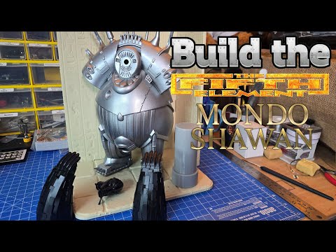Build The Fifth Element 1:8 Scale Mondoshawan - Cozmic Scale Models - Part 1