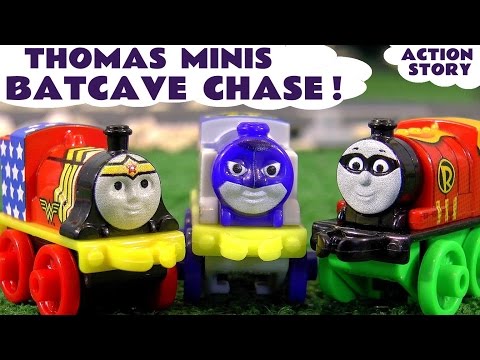 Thomas and Friends Superhero Minis in The Batcave Story Video