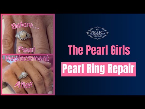 Pearl Ring Repair - Pearl Replacement