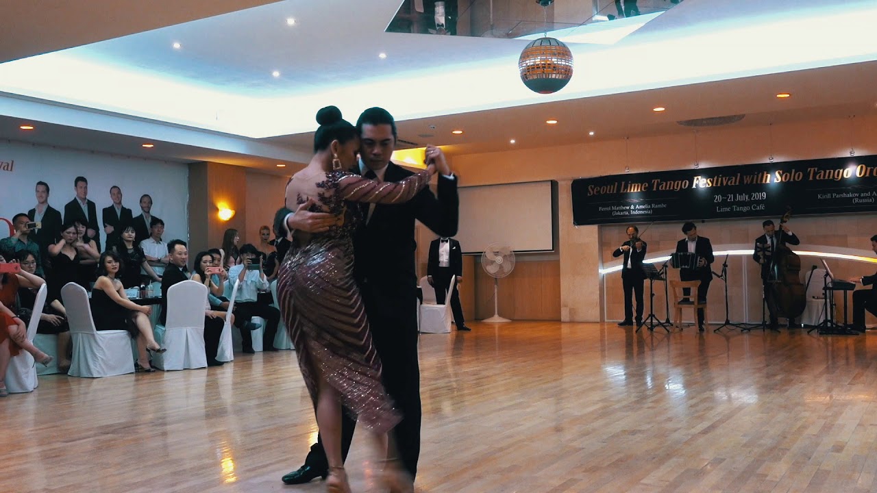 errol Metthew & Amalia Rambe ''El Huracan" , First day of 2019 Seoul Lime Tango Festival