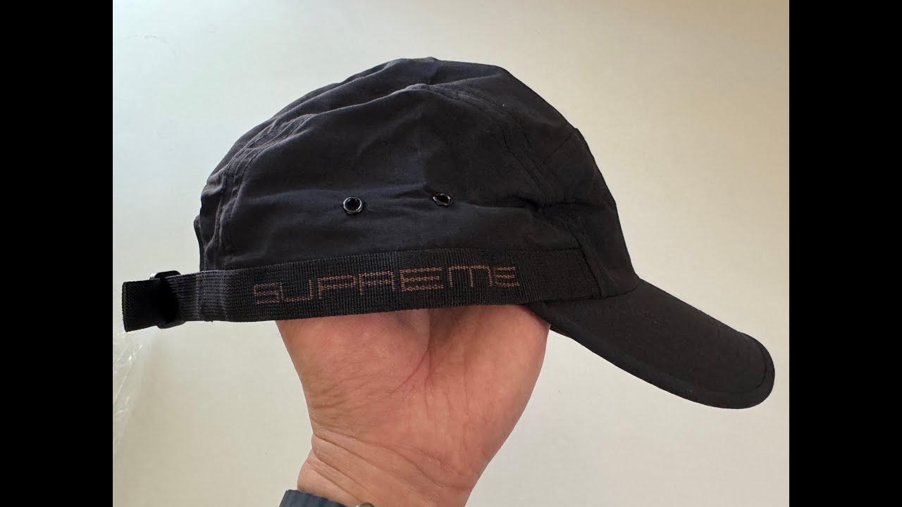 Supreme Sport Webbing Camp Cap Unboxing!