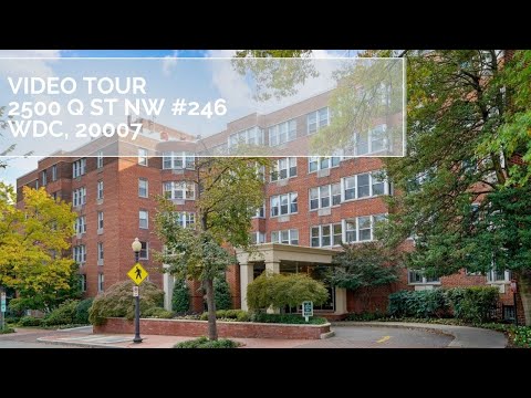 Video Tour | 2500 Q St NW #246, Washington DC