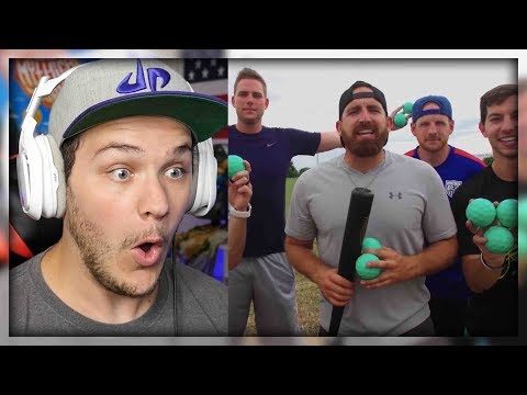 Blitzball Trick Shots 3 | Dude Perfect - Reaction