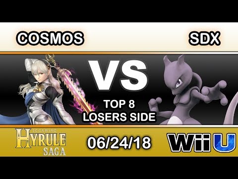 Hyrule Saga - Cosmos (Corrin) Vs. SDX (Mewtwo) Top 8 Losers Side - Smash 4