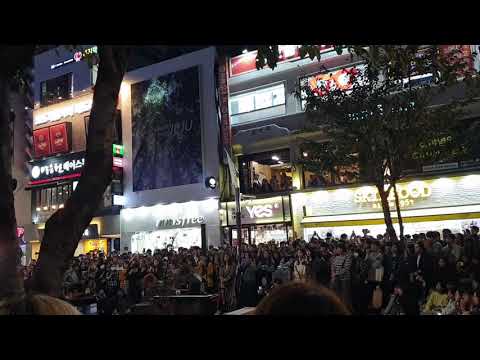 20191020 넬 신촌 버스킹 (Busking, Nell, Sinchon) - 섬(island)