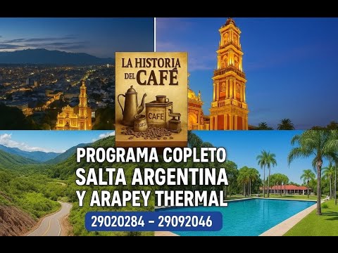De Salta la linda al Resort Arapey Thermal con la presentación de historias del café