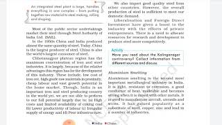 Class X geography NCERT chapter 6 Manufacturing Industries part 6 Aluminium smelting