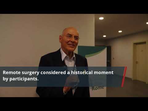 Chinese team conducts pioneering remote surgery between Beijing and Rome with Edge Medical's robot