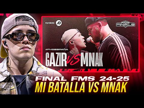 GAZIR reacciona a SU BATALLA vs MNAK en EL FINAL de FMS ESPAÑA 🇪🇸