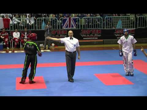 Kevin White (IRL) v Zsolt Moradi (HUN) WAKO European Championships 2014