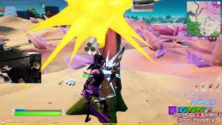 フォートナイトライブ実況【キーマウ手元動画付き】さーしのビクロイの挑戦シーズン5 Fortnite live season5 #10（2021/02/14）