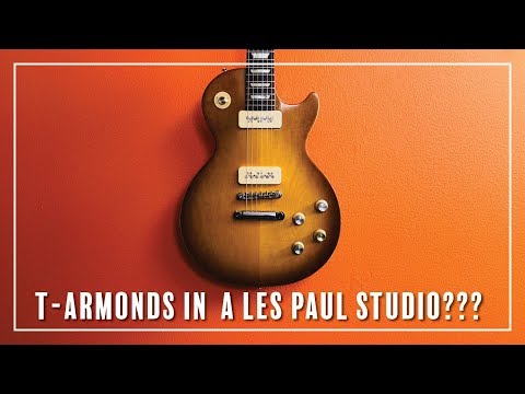 TV Jones T-Armond Guitar Pickups s in a Les Paul Studio