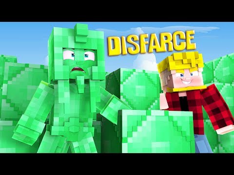 HIDE AND SEEK WITH EMERALD DISGUISE in MINECRAFT! ‹ Koow ›