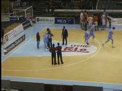 Adecco LEB Oro 08/09 J19 Leche Río Breogán - La Palma