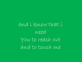 Your Touch Kutless lyrics