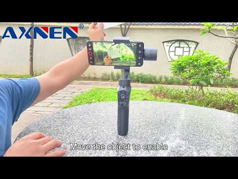 AXNEN F10 3-axis Gimbal Stabilizer operation video