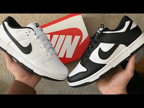 NIKE DUNK LOWS “PANDA” VS “REVERSE PANDA” COMPARISON! WHICH ONE WILL YOU CHOOSE?