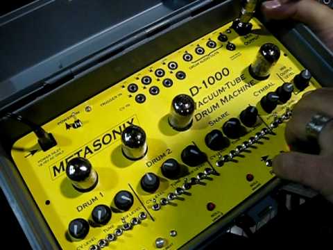 Winter NAMM 2010: Metasonix D-1000 Vacuum-Tube Drum Machine