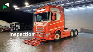Scania R580 R 6X4 Full-Air Retarder Leder Sattelzugmaschine | Bild 4 - Autoline