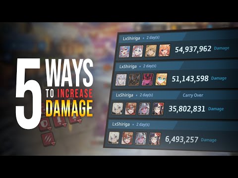 5 WAYS YOU CAN *IMPROVE* YOUR RAID DAMAGE! (Guardian Tales)