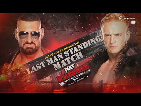 A Last Man Standing Match is set for NXT Battleground (Full Segment)