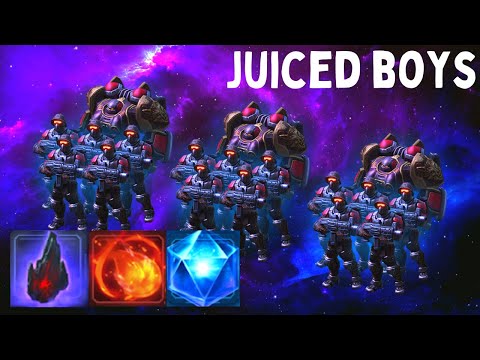 MENGSK MACHINE GUN MOW DOWN - Weekly Brawl [Starcraft 2 Direct Strike]