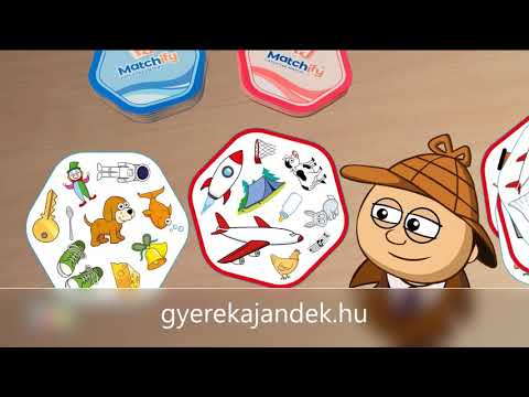 Matchify társasjáték - gyerekajandek.hu - Gyerekajándék Játékbolt